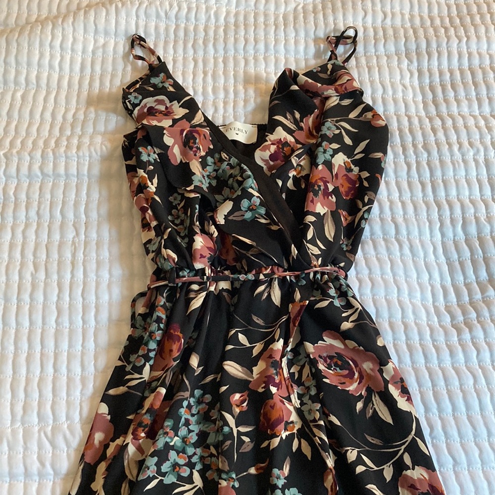 Everly floral maxi dress